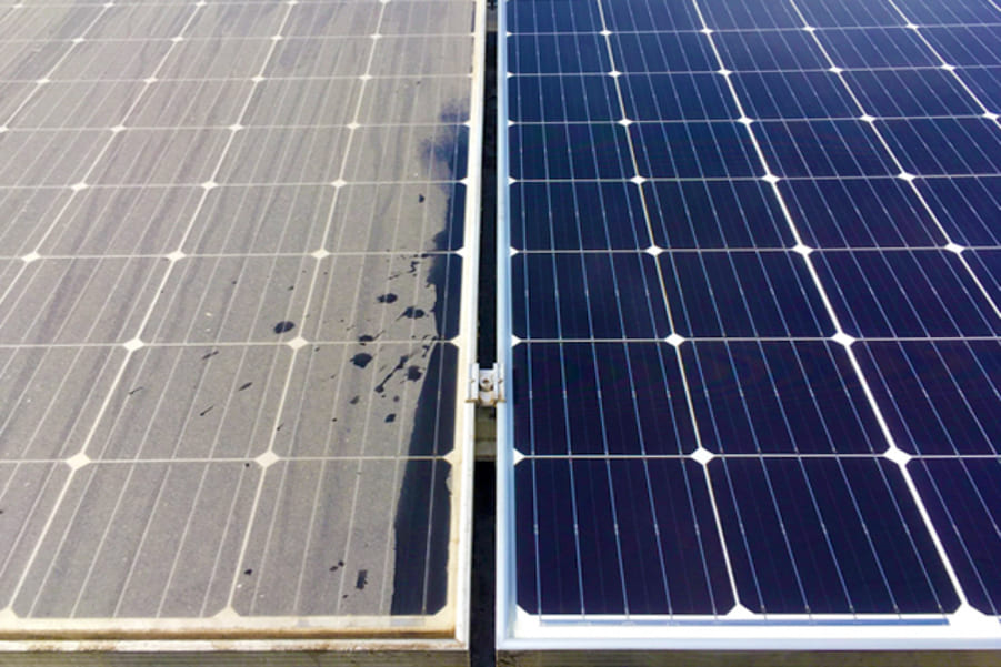 Jak pył wpływa na współczynnik wydajności fotowoltaiki?